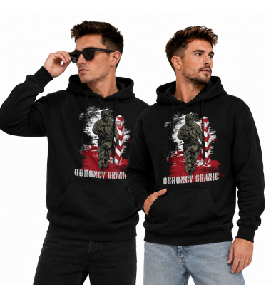 BLUZA Z KAPTUREM PATRIOTYCZNI OBROŃCY GRANIC 2